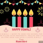 Create Happy Diwali Greeting Card With Your Name Online Tool